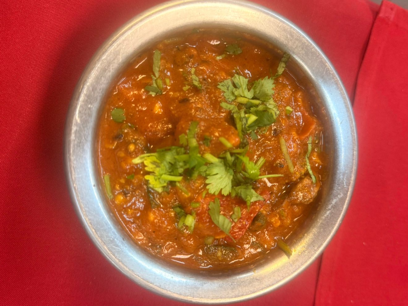 Lamb Jalfrezi.