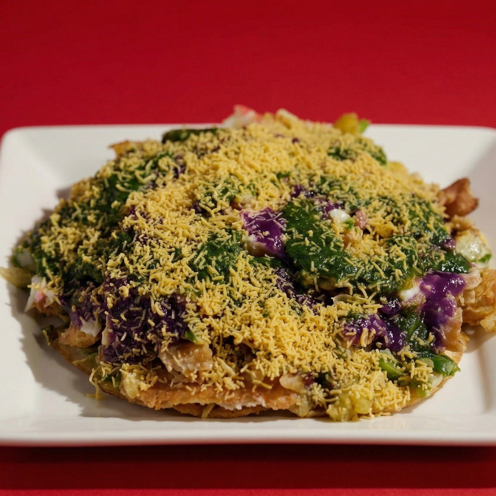 Samosa Chaat.