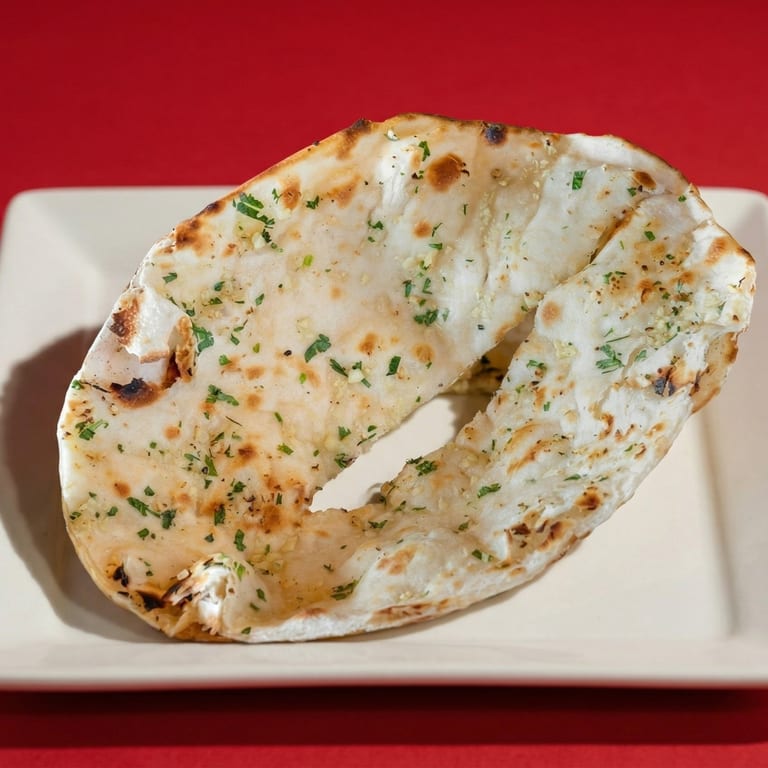 Delicious Garlic Naan