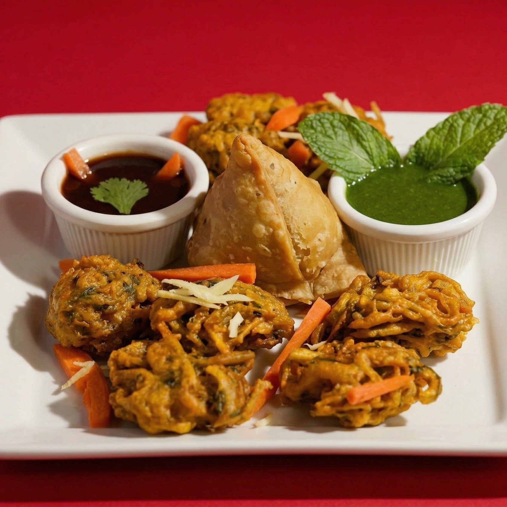 Onion Bhaji.