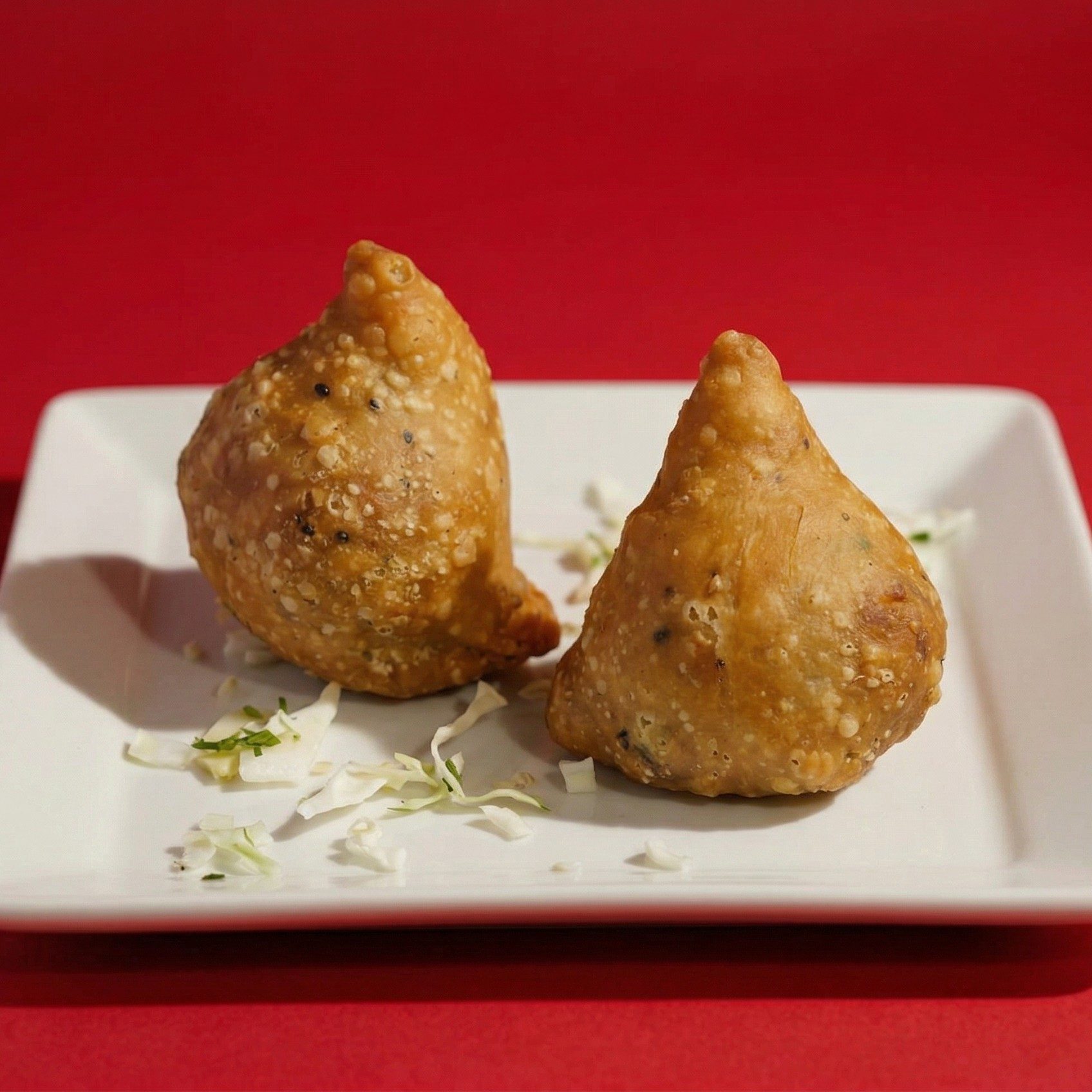 Vegetable Samosa.